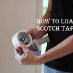 how to load scotch packaging tape dispenser
