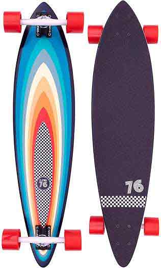 Z-Flex 38 pintail longboard - Surf-a-gogo