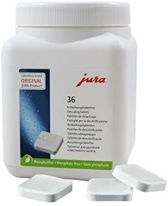 Jura cleaning tablets how to use