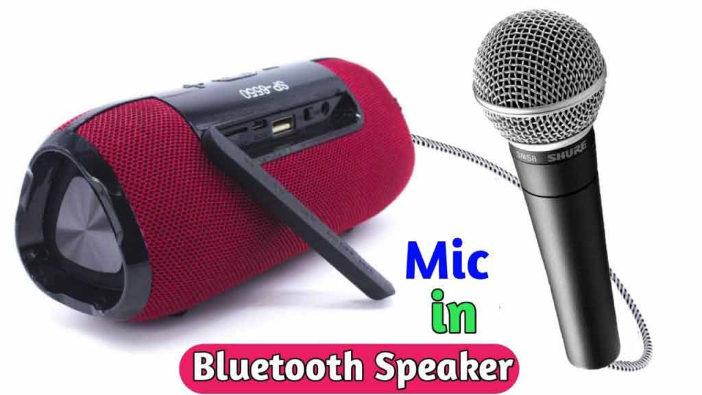 How to Connect Condenser Mic to Bluetooth Speaker