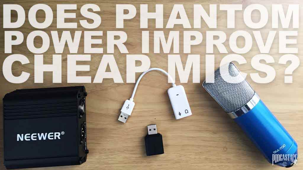 does a condenser mic need phantom power