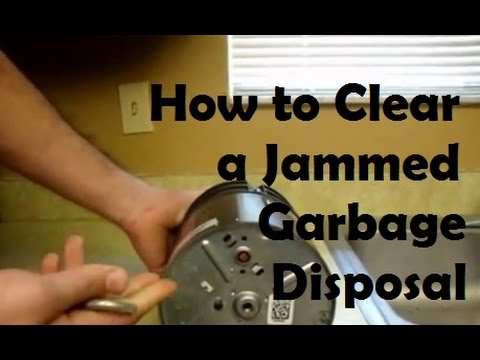 Gxp33C Garbage Disposal Jammed