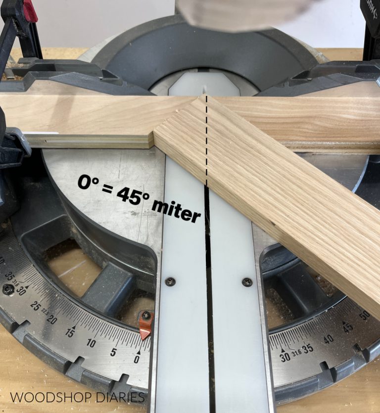 How to Cut 50 Degree Angle on Miter Saw
