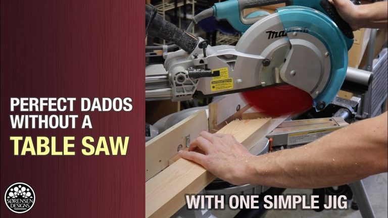 How to Making Dado Cuts Without a Table Saw