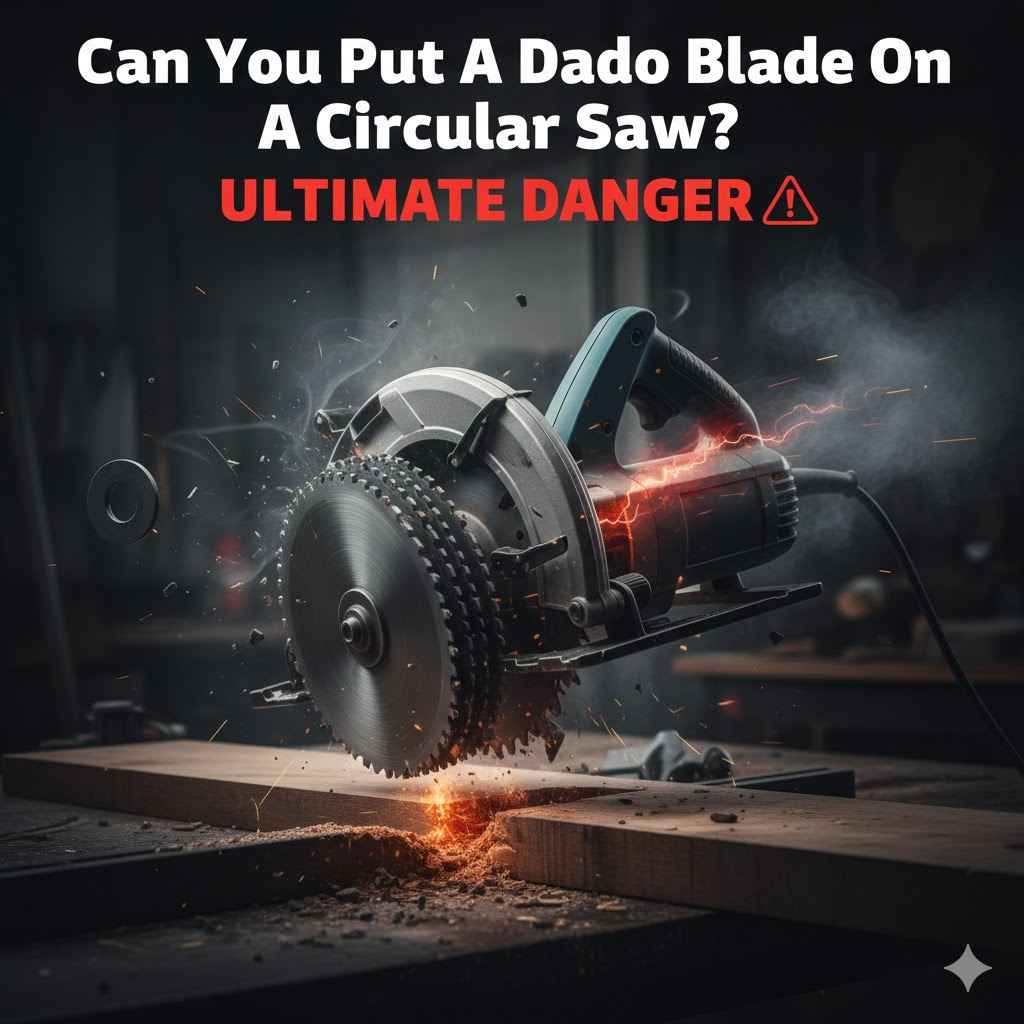 Can you put dado blade on circular saw