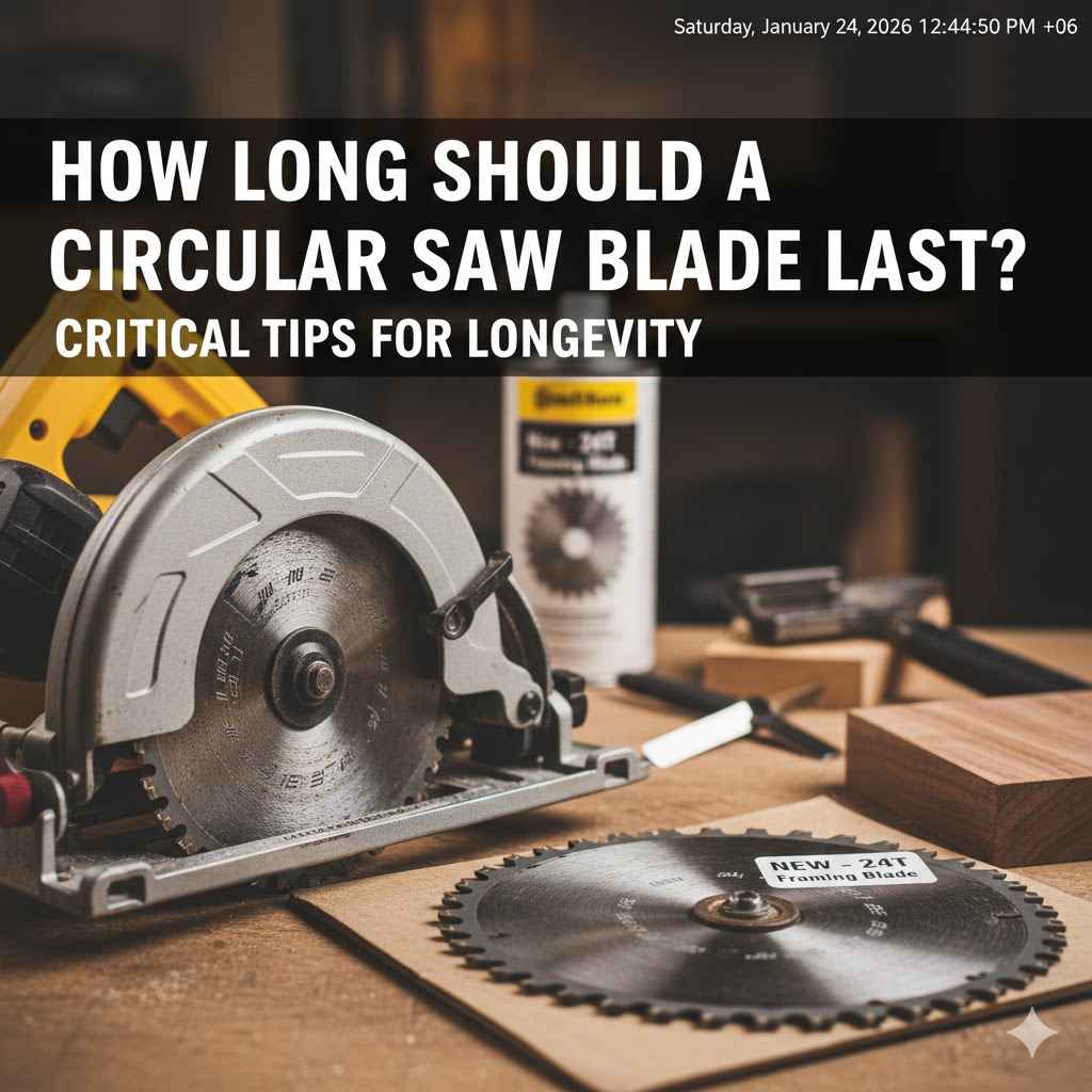 How Long Should a Circular Saw Blade Last