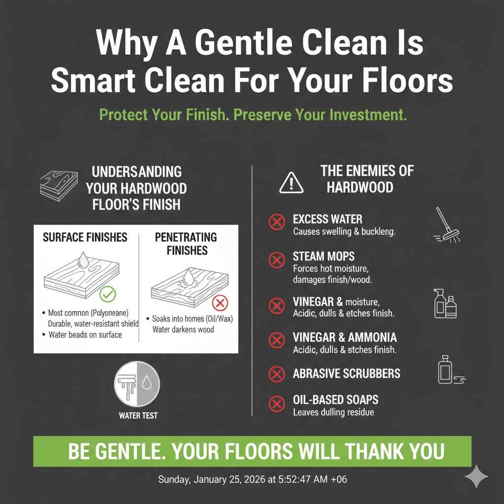 Why a Gentle Clean is a Smart Clean for Your Floors