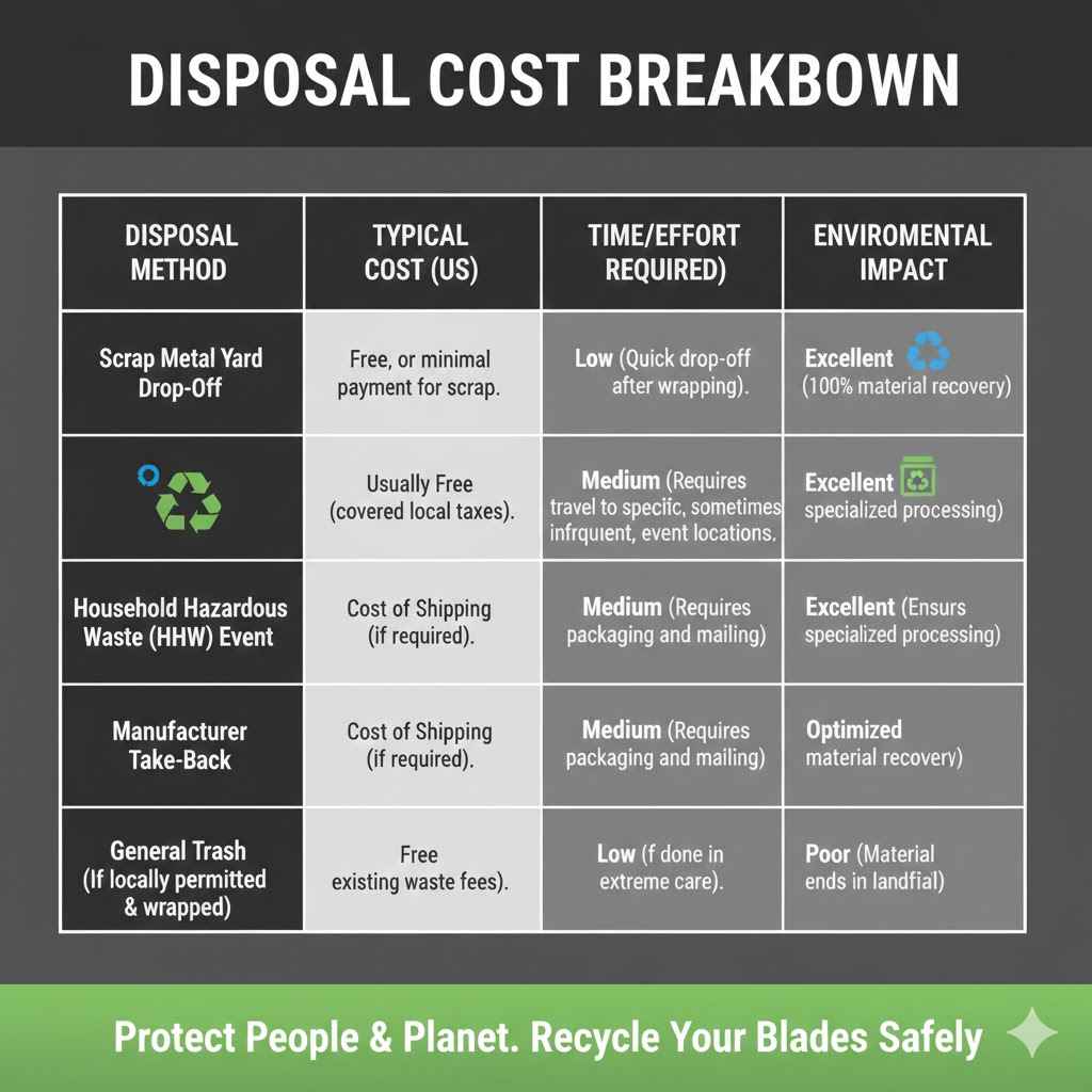 Disposal Cost Breakdown