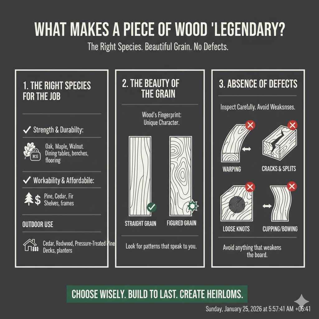 What Makes a Piece of Wood “Legendary”