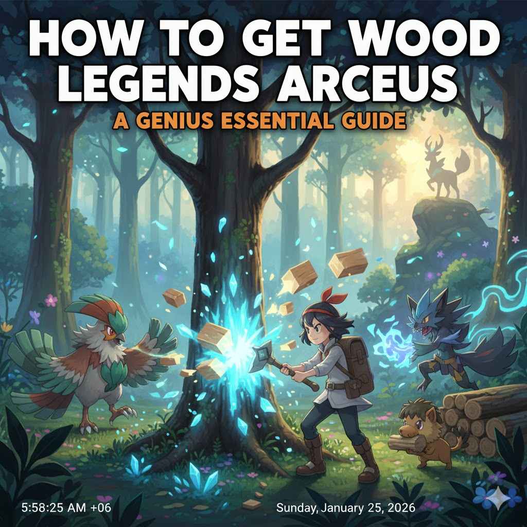 How To Get Wood Legends Arceus