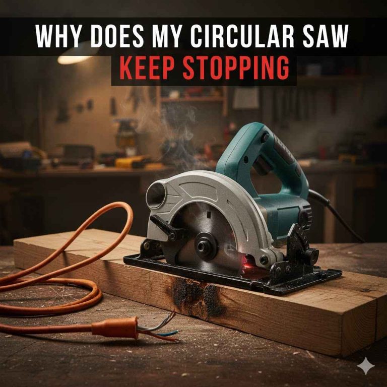 Why Does My Circular Saw Keep Stopping