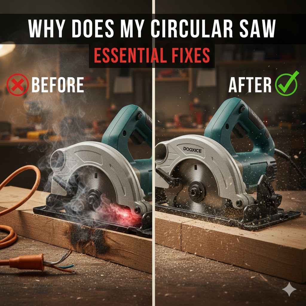Why Does My Circular Saw Keep Stopping Essential Fixes