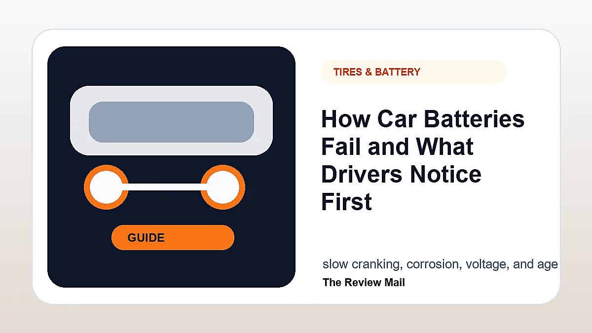 Car Battery Failure guide for drivers with visual checks and automotive context.