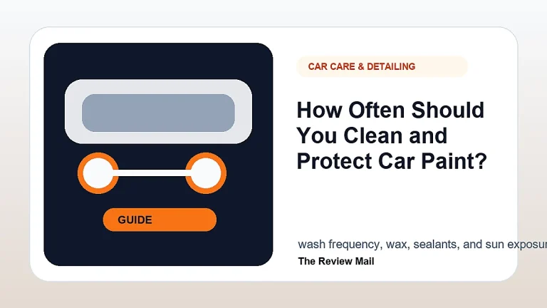 Car Paint Protection guide for drivers with visual checks and automotive context.