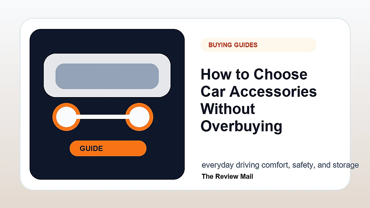 Car Accessories guide for drivers with visual checks and automotive context.
