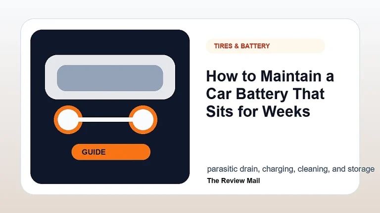 Battery Maintenance guide for drivers with visual checks and automotive context.