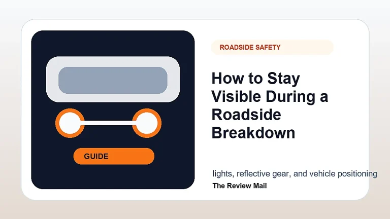 Roadside Visibility guide for drivers with visual checks and automotive context.
