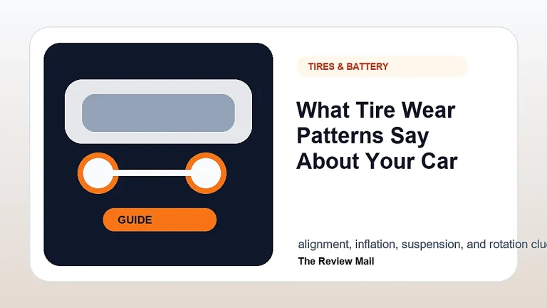 Tire Wear Patterns guide for drivers with visual checks and automotive context.