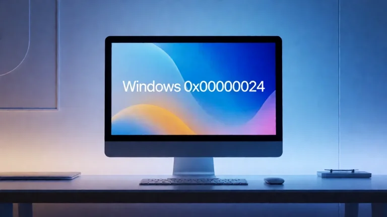 0x00000024: Safest Fixes Before You Run CHKDSK First