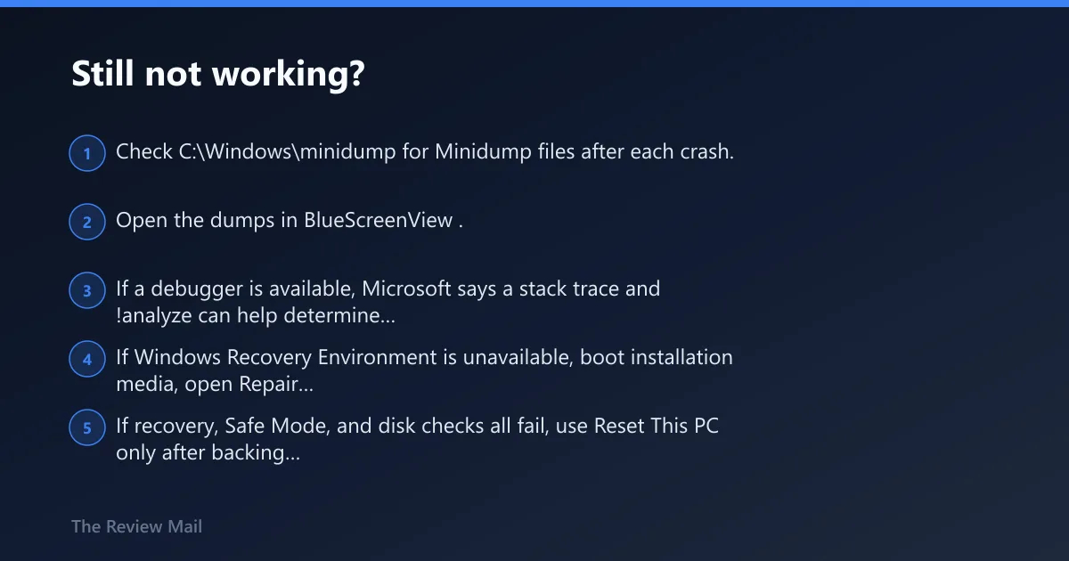 Steps: Still not working?