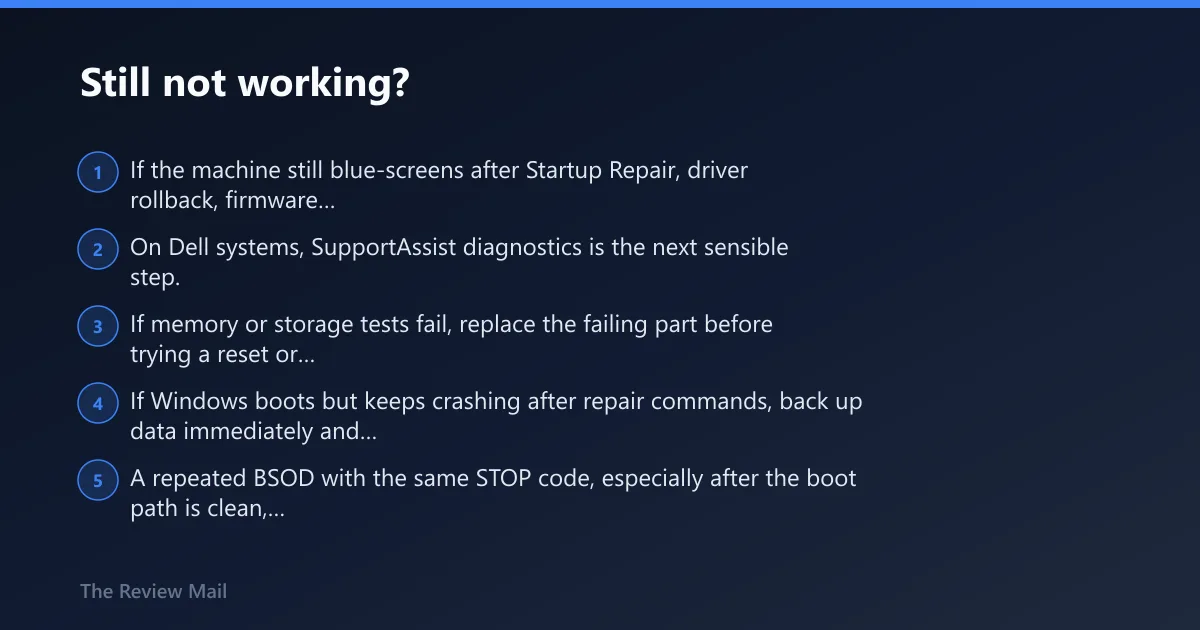 Steps: Still not working?