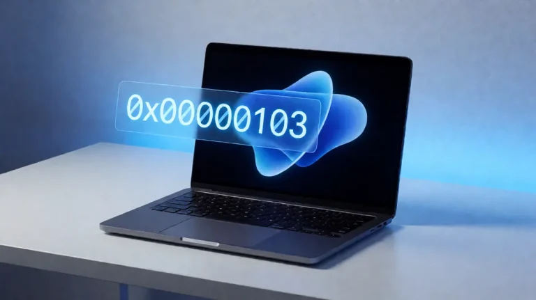 0x00000103: What It Means and How to Fix It in Windows