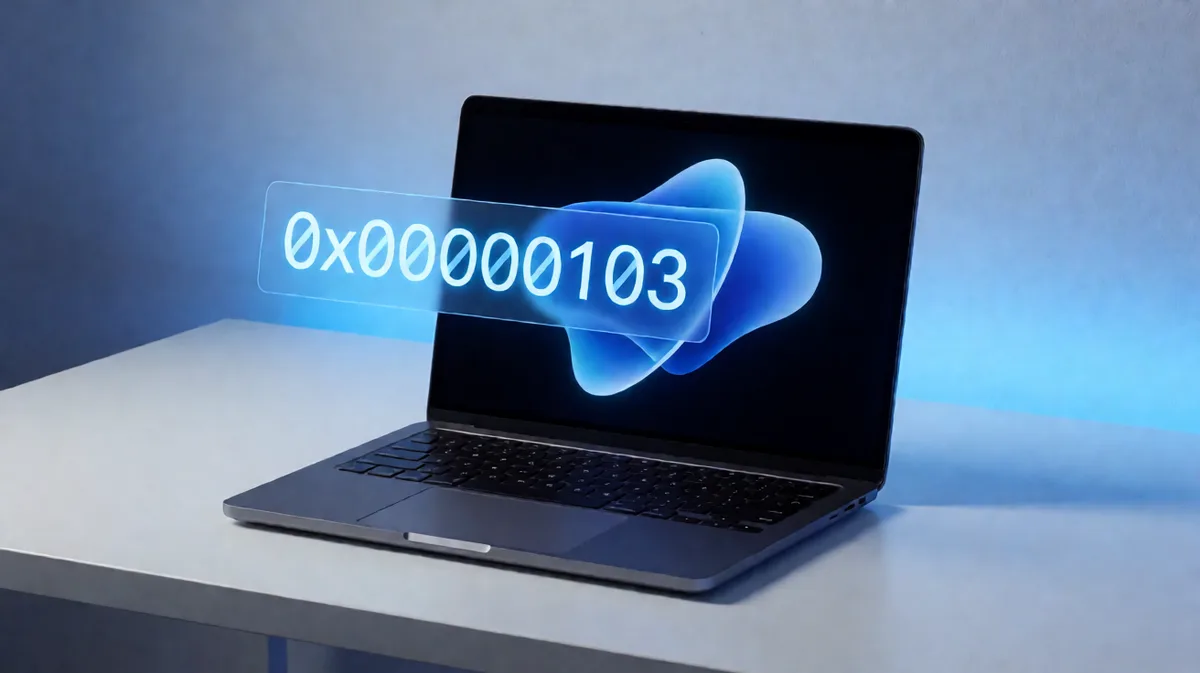 0x00000103: What It Means and How to Fix It in Windows