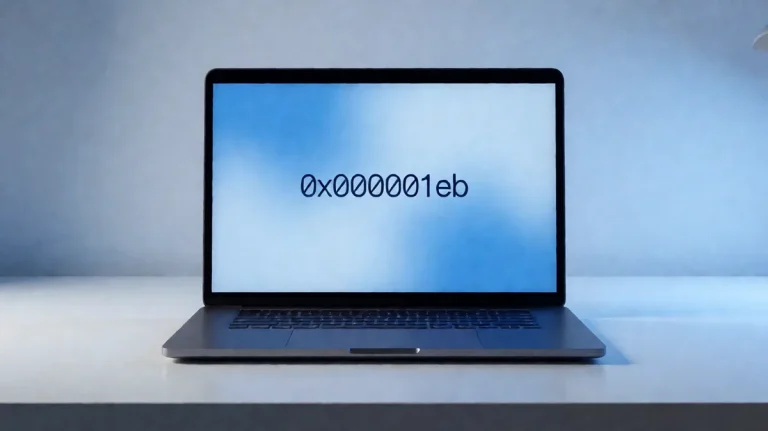 0x000001eb BSOD: What It Means and How to Fix It Now
