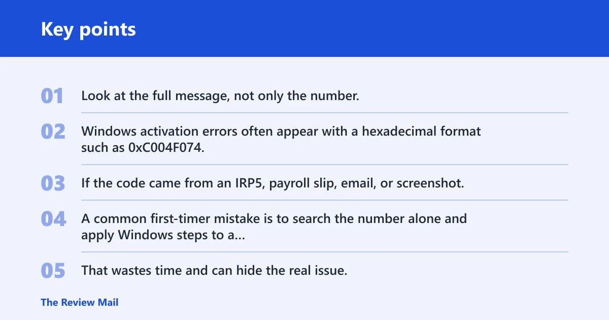 Key points: What code 3703 usually means
