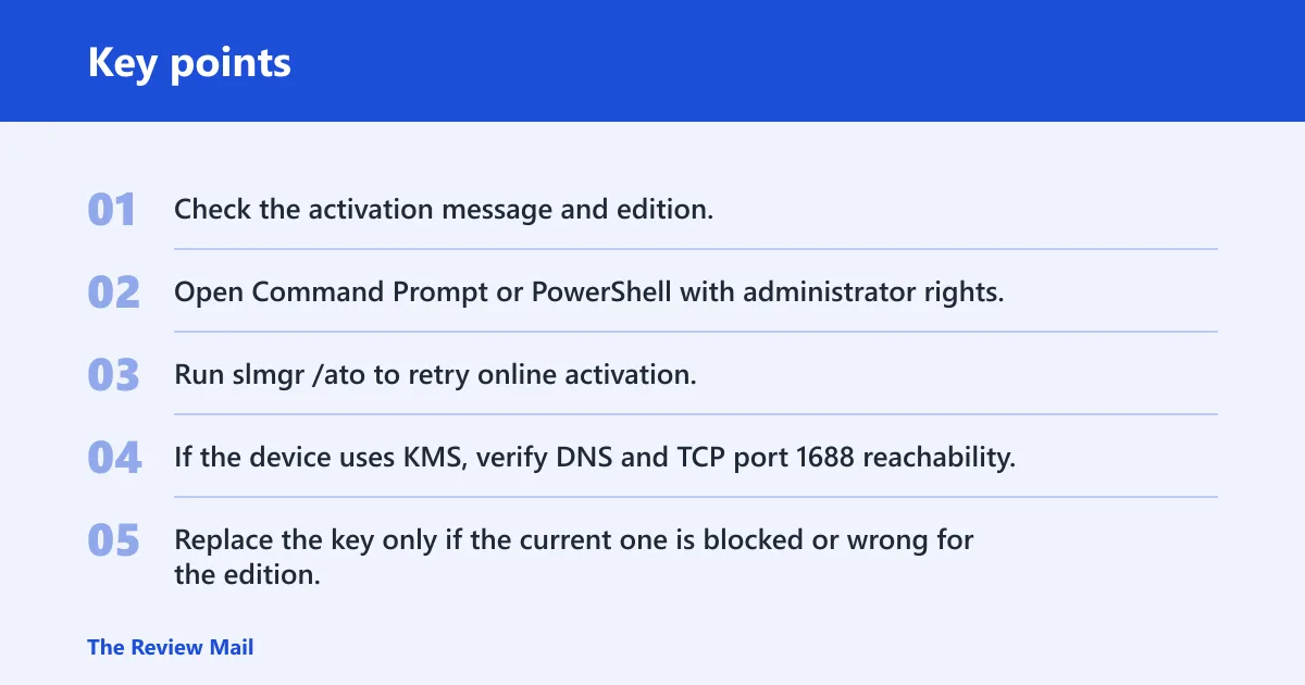 Key points: 3703 decision table