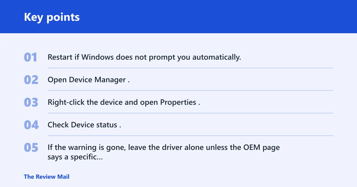 Key points: When should you use System Restore for code 53?