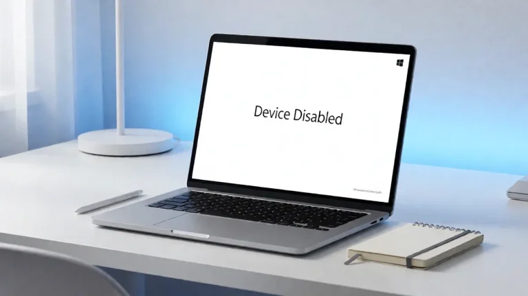 This Device Is Disabled Windows 10 Fix