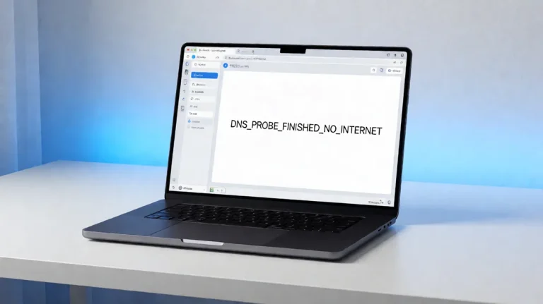 DNS_PROBE_FINISHED_NO_INTERNET Windows Fix