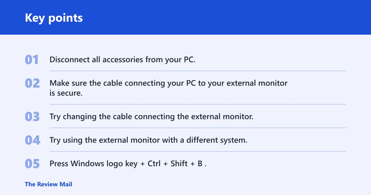 Key points: Does the duplicate screen problem come from HDMI, graphics drivers, or display calibration?