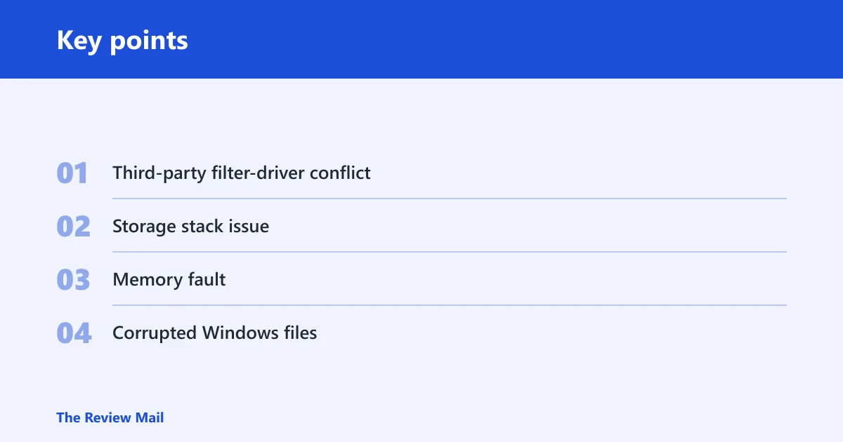 Key points: What the stop code means