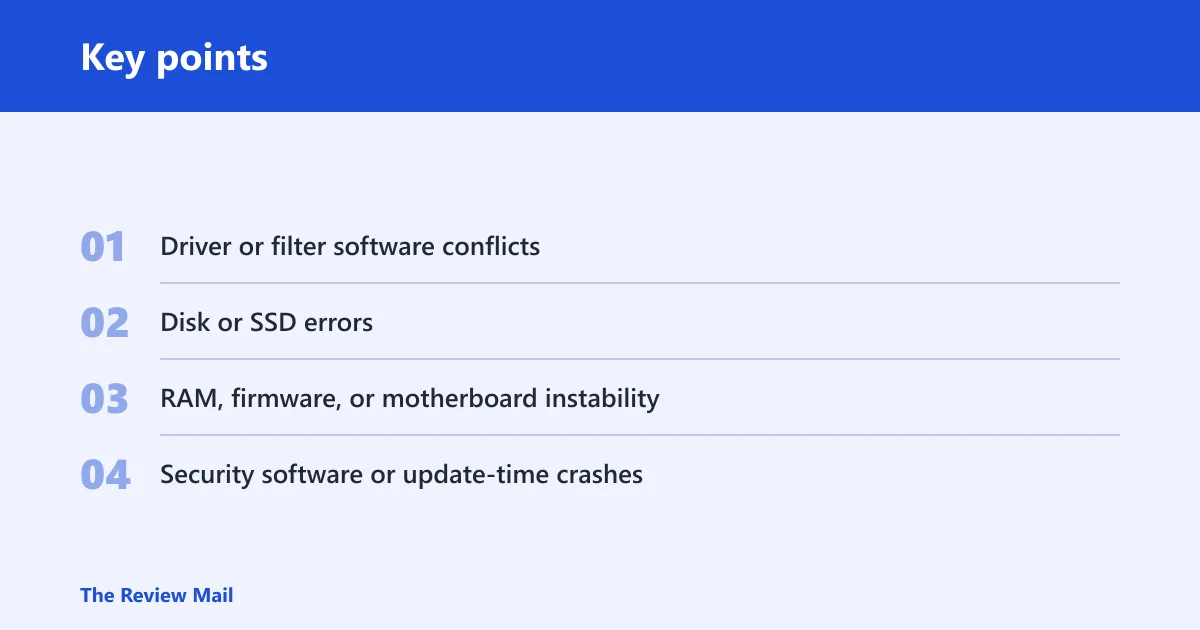 Key points: What fltMgr.sys means in Windows 11