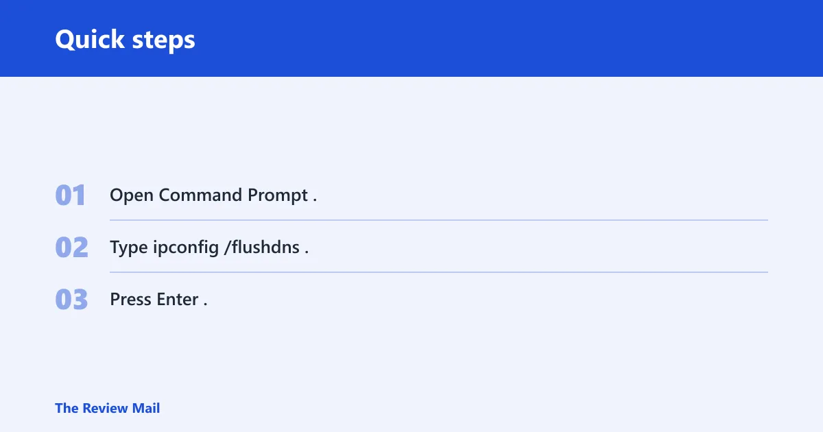 Quick steps: How to flush DNS in Windows 11