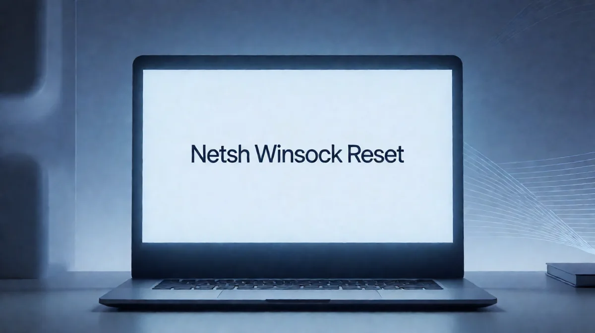 Netsh Winsock Reset Admin