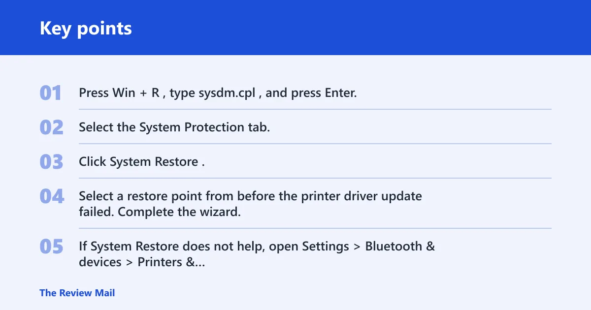 Key points: What to do when standard troubleshooting fails