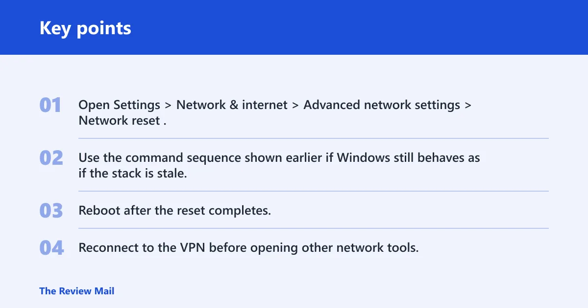 Key points: If that didn’t work, try this next