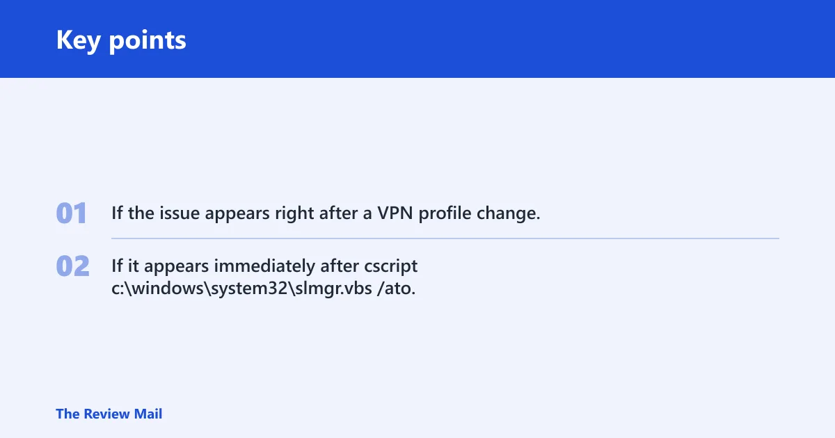 Key points: What 0xc004e015 means