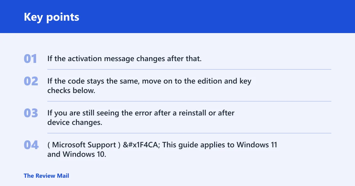 Key points: What 0xc0ea000a means