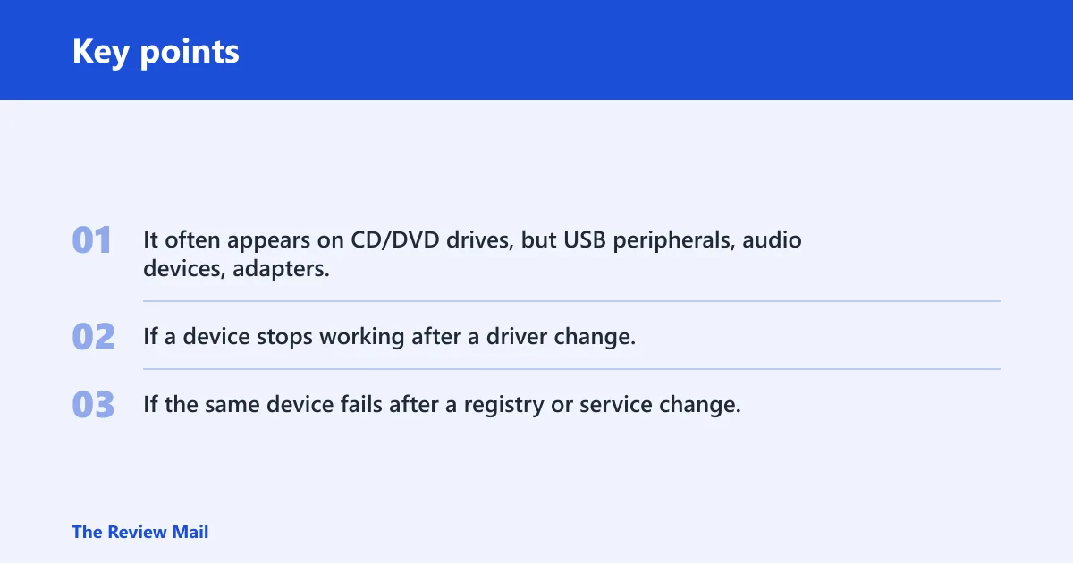 Key points: What Code 19 means in Windows 10