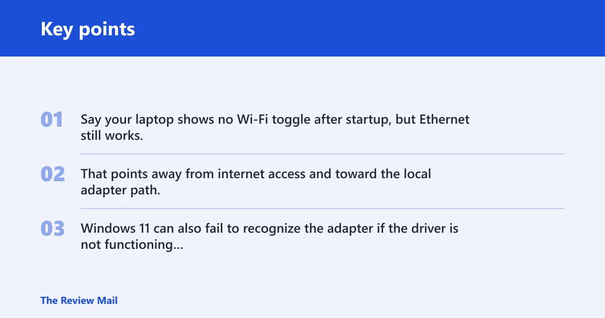 Key points: What this error means