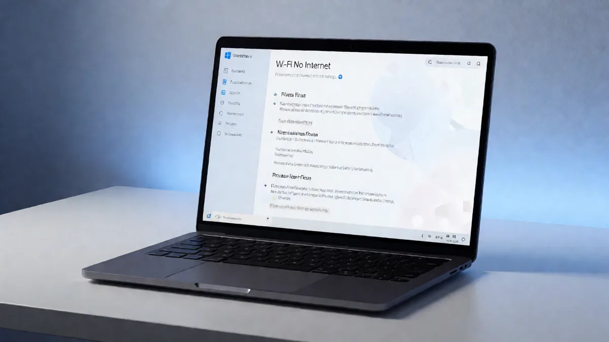 Windows Wi‑Fi No Internet Secured: Fixes